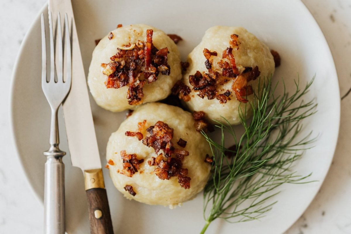 Украшение горячих мясных блюд