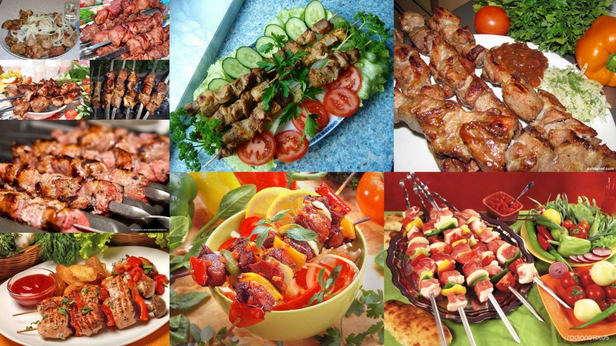 Шашлыки на природе