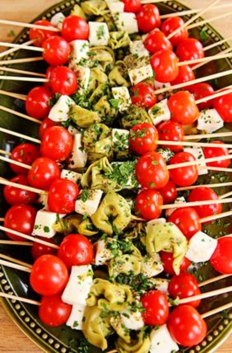 Закуски к шашлыку на день рождения