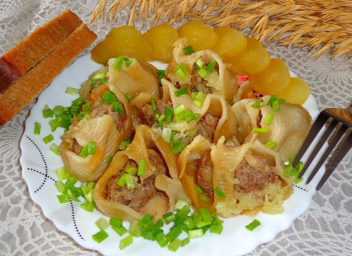 Фаршированные ракушки от Юлии Высоцкой