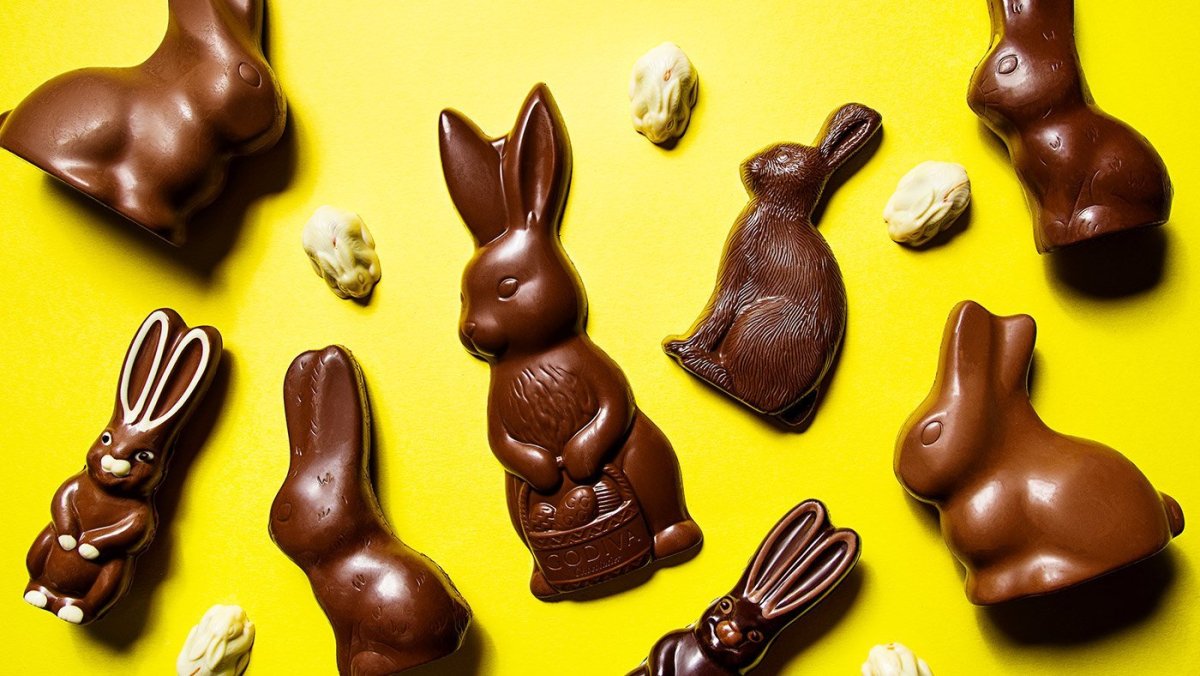 Шоколадный заяц конфета