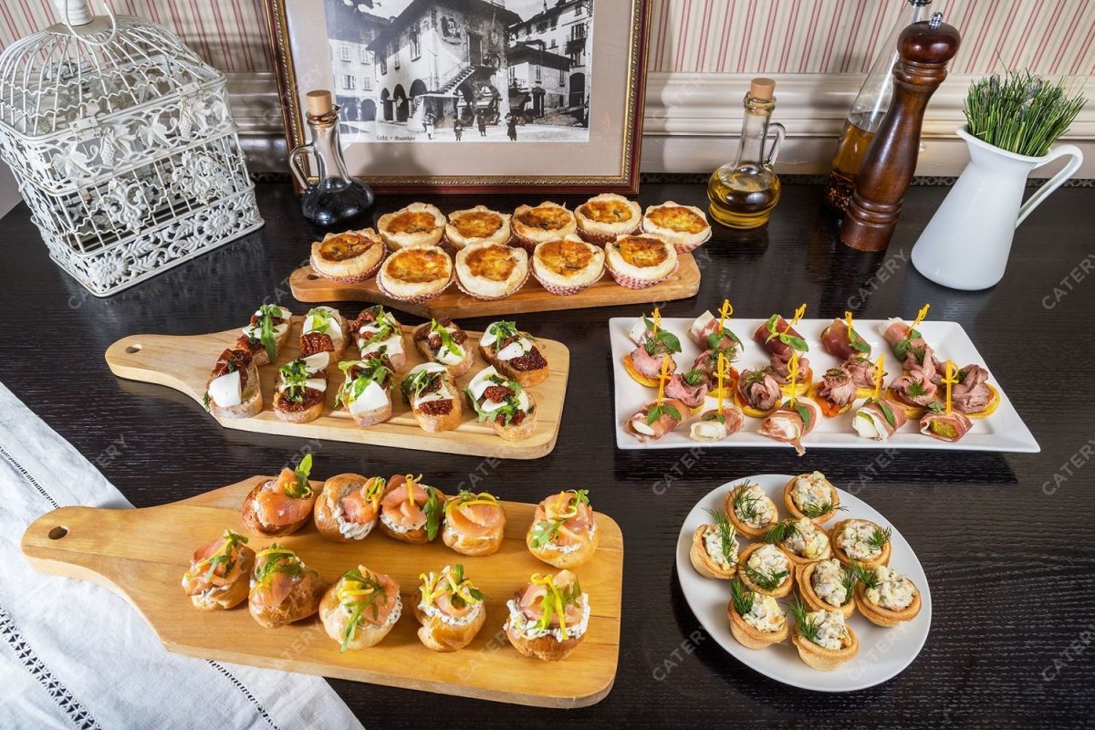 Тарталетки для фуршета