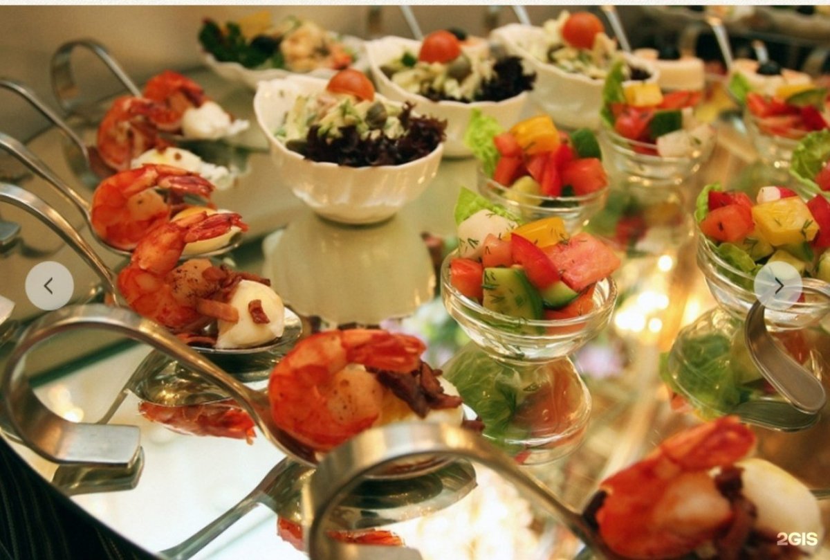 Сервировка шведского стола