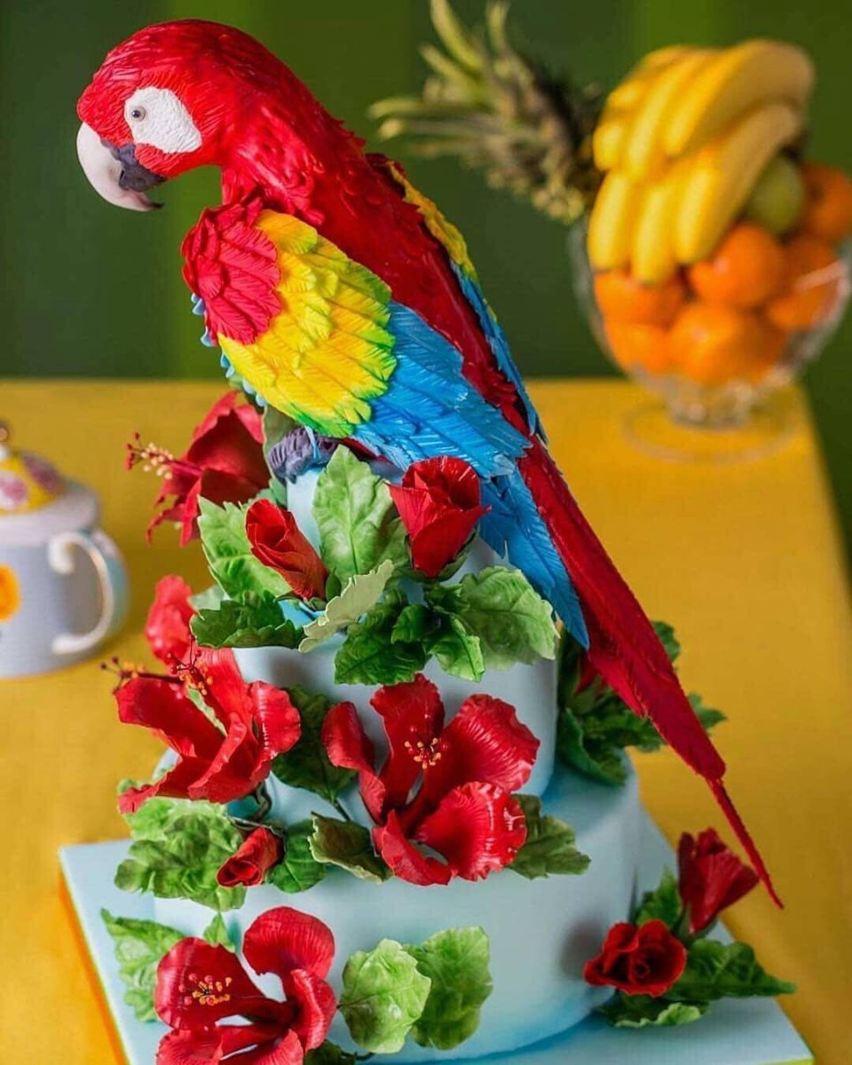 Птичка торт