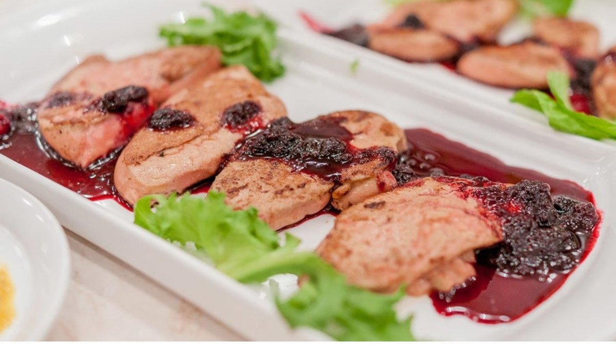 Французская кухня фуа-гра