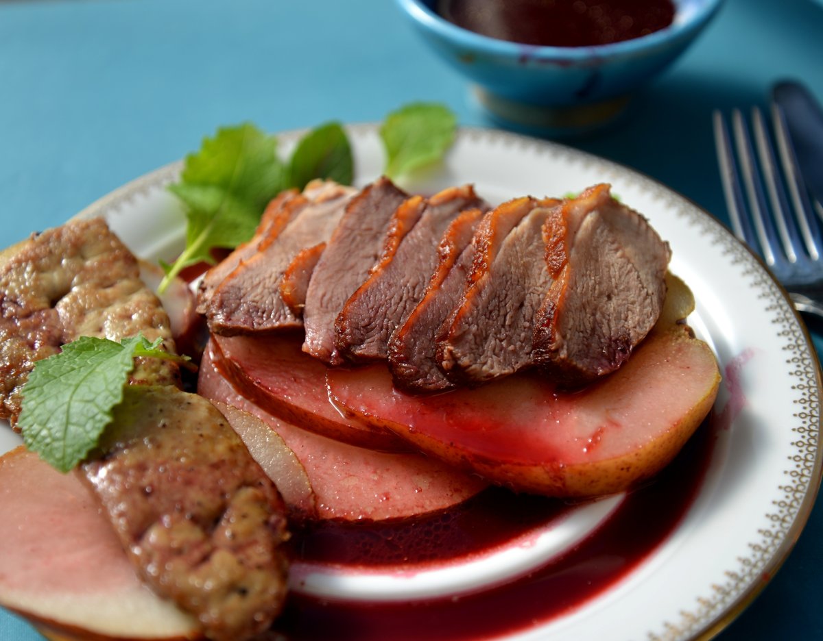 Гусиная печень фуагра