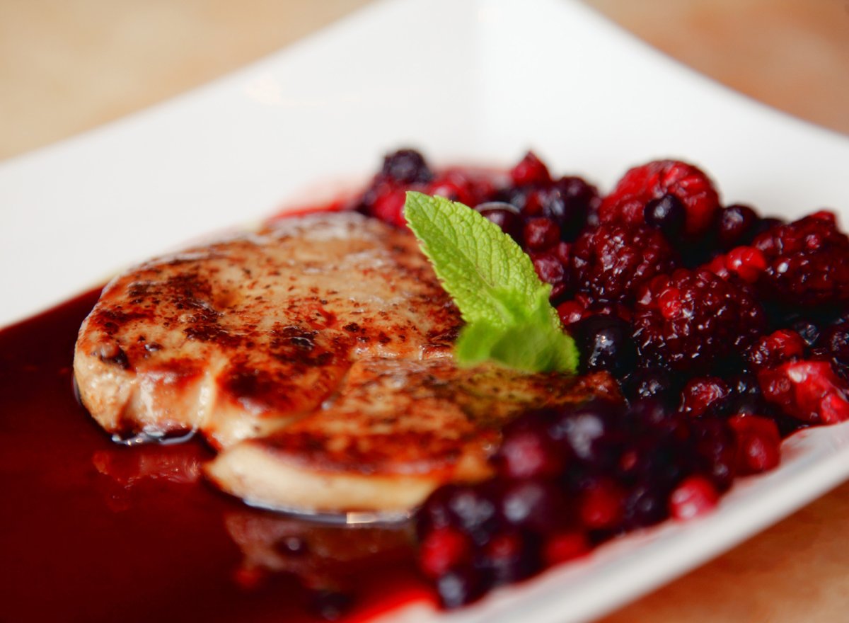 Французская кухня фуагра