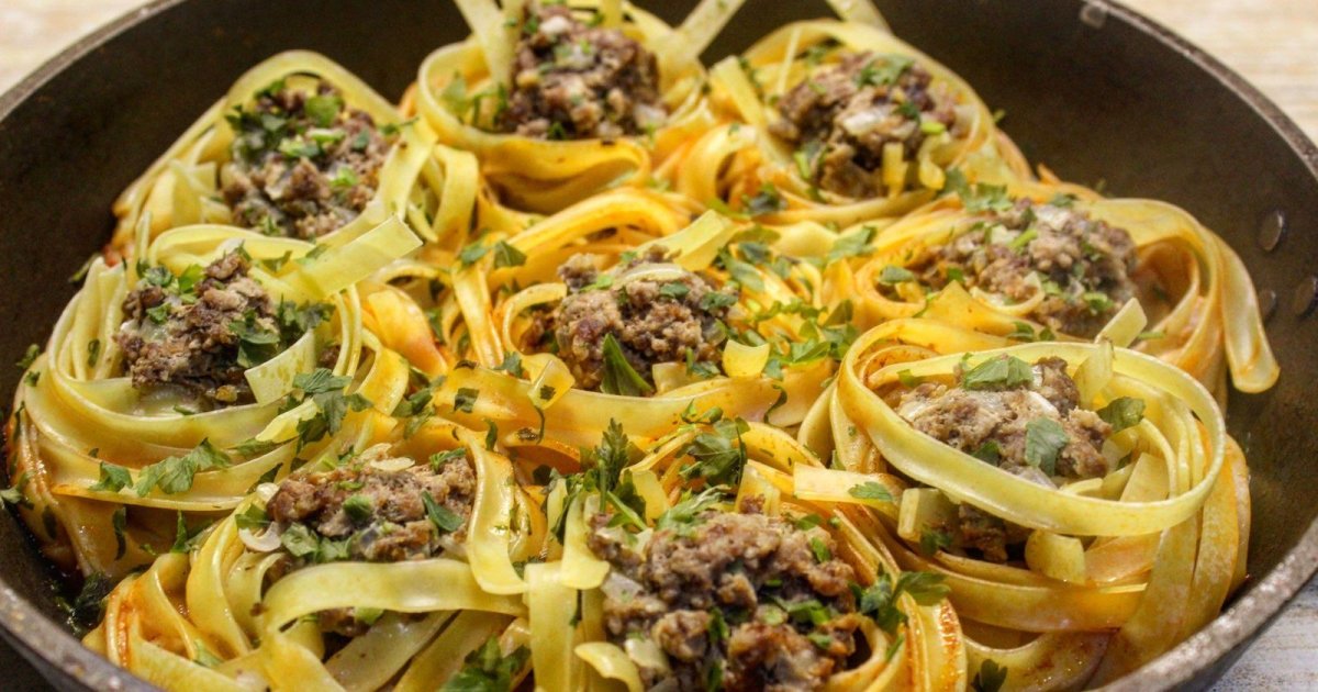 Макароны конкильони Феллини фаршированные