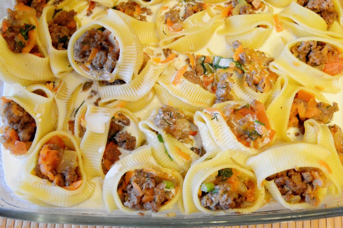 Феллини фаршированные фаршем