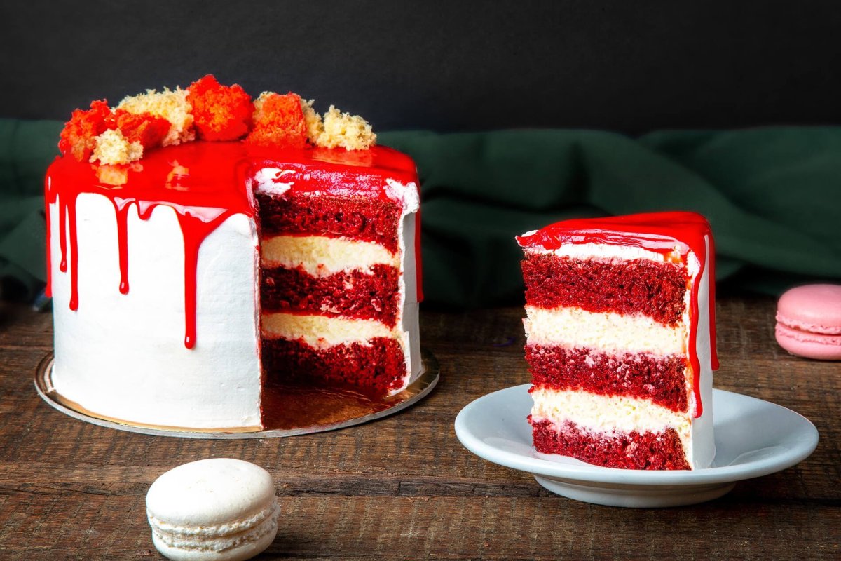 Торт красный бархат ресторанная коллекция