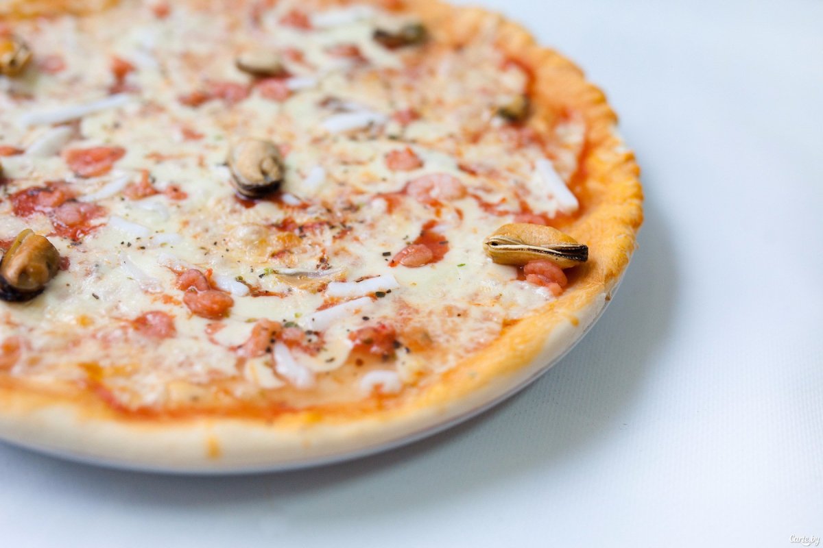 пицца с морепродуктами сливочным соусом фото 16