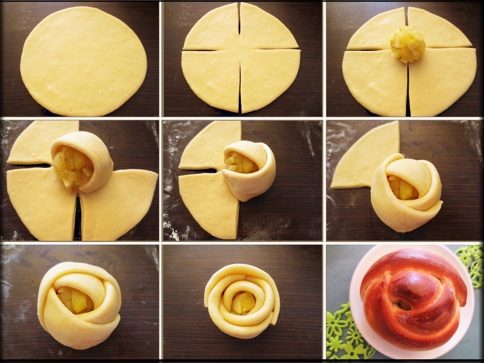 Как приготовить 25 способов формирования булочек из дрожжевого теста рецепт пошагово