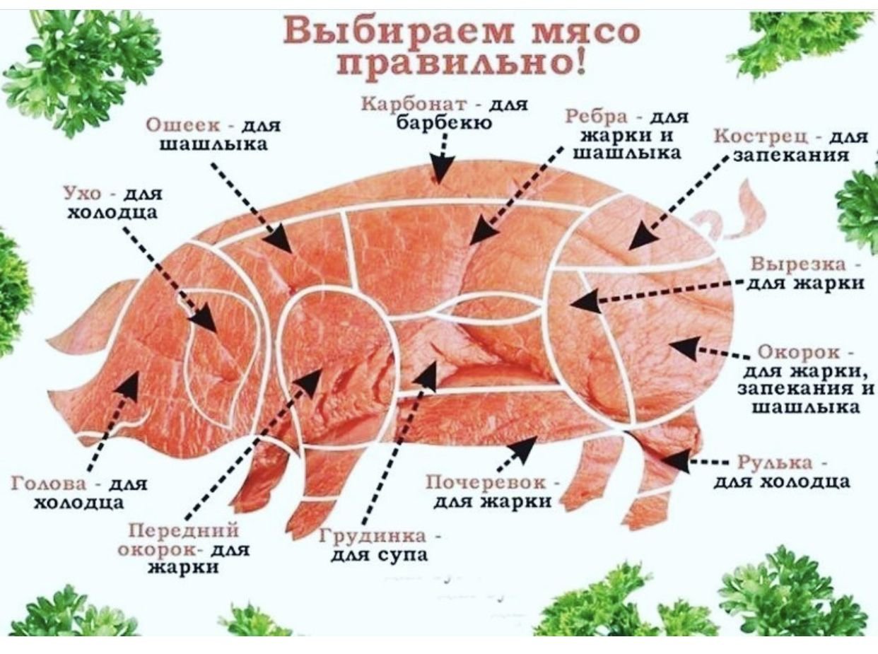 Лучшие части свиньи