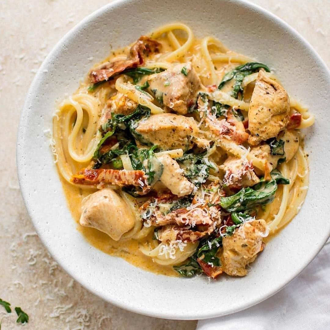 Фетучини Чкмерули паста