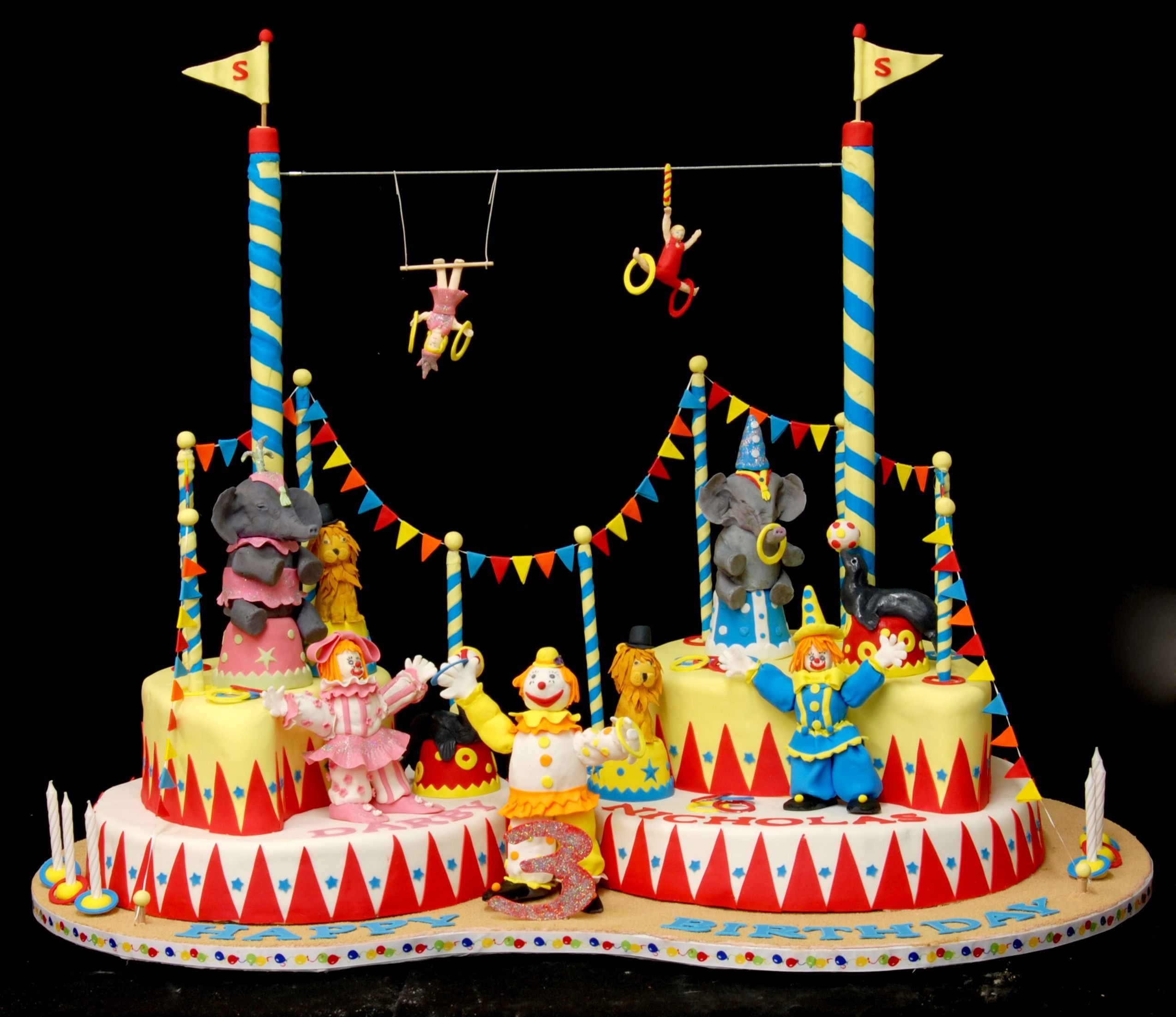 Цифровой цирк день рождения