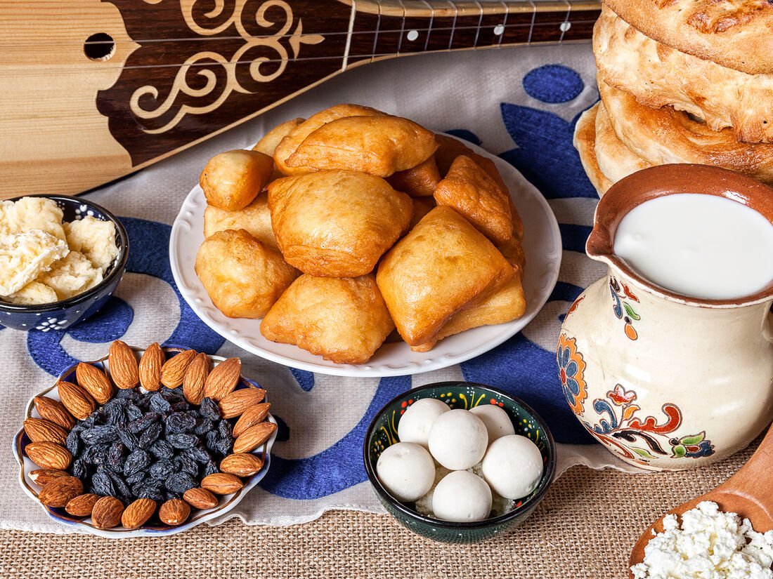 Казахская традиционная еда