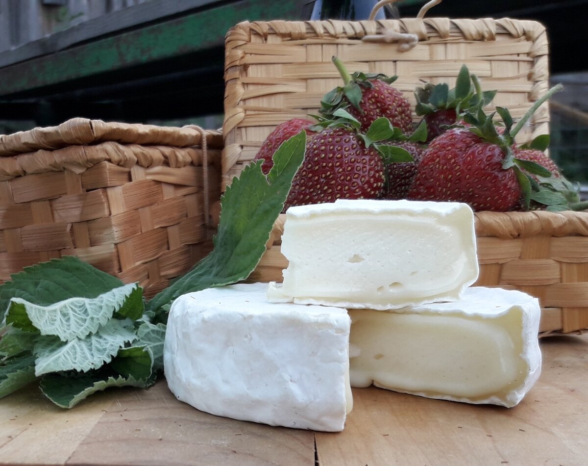 Запеченный сыр камамбер