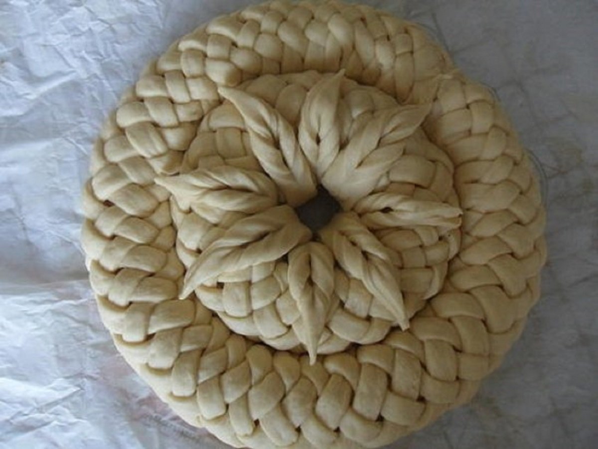 Плетеные изделия из дрожжевого теста