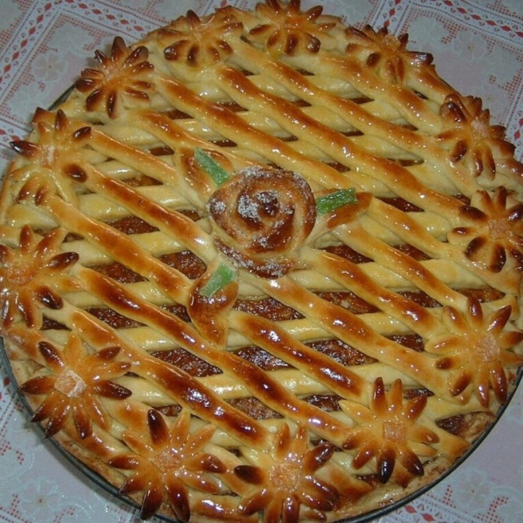 Украшение капустного пирога