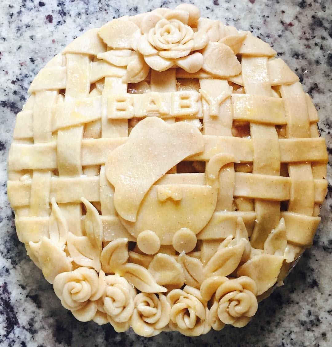 Украшение сладких пирогов