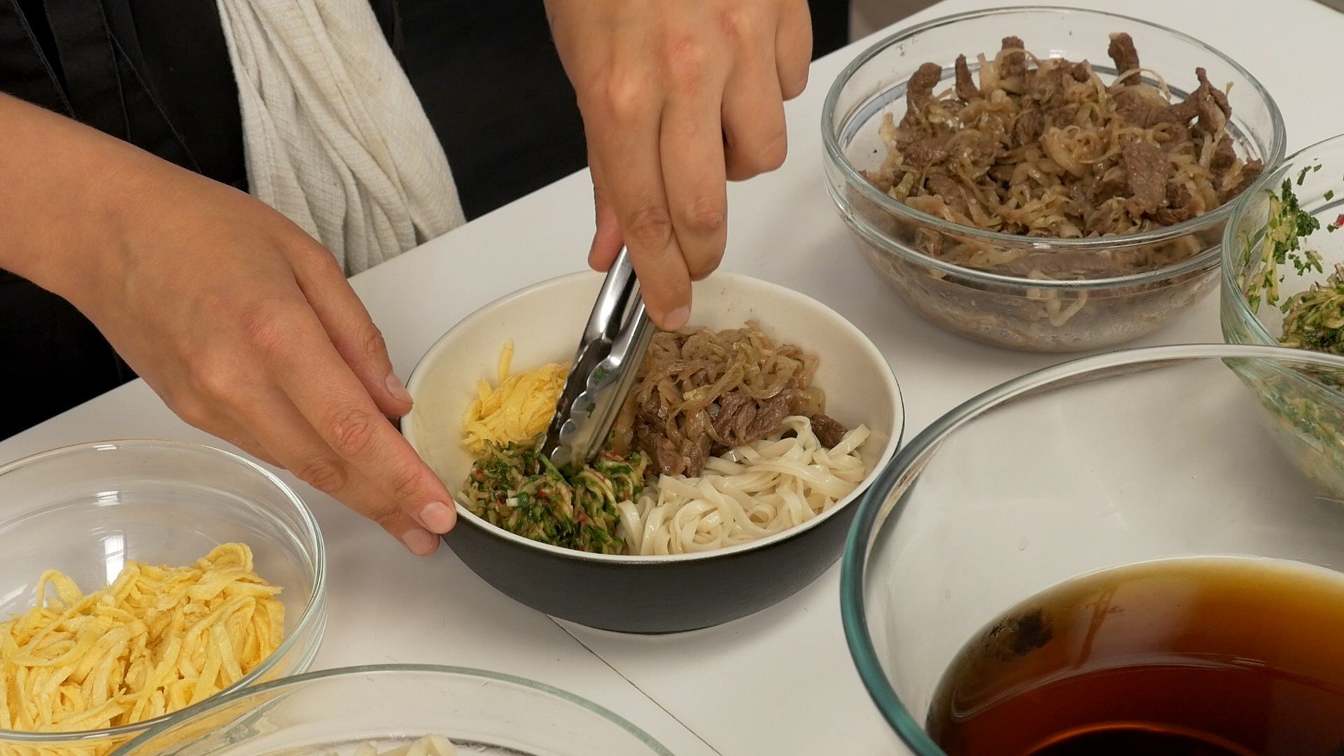 Рецепт кукси по корейски с мясом