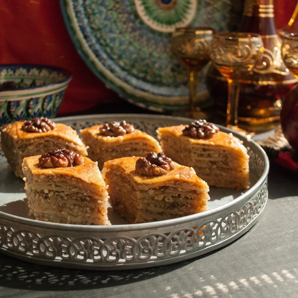 Азербайджанские пироги. Paxlava tayyorlash. Сладости азербайджана