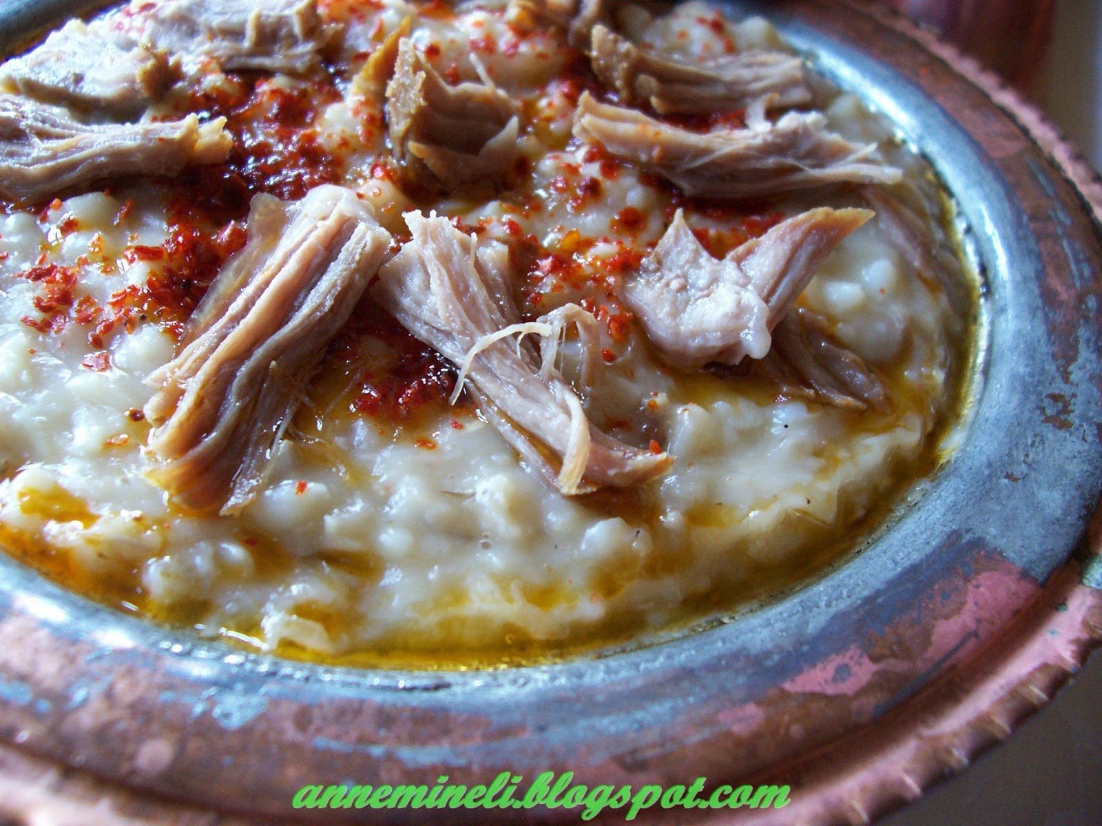 Кешкек - турецкое блюдо из перловки