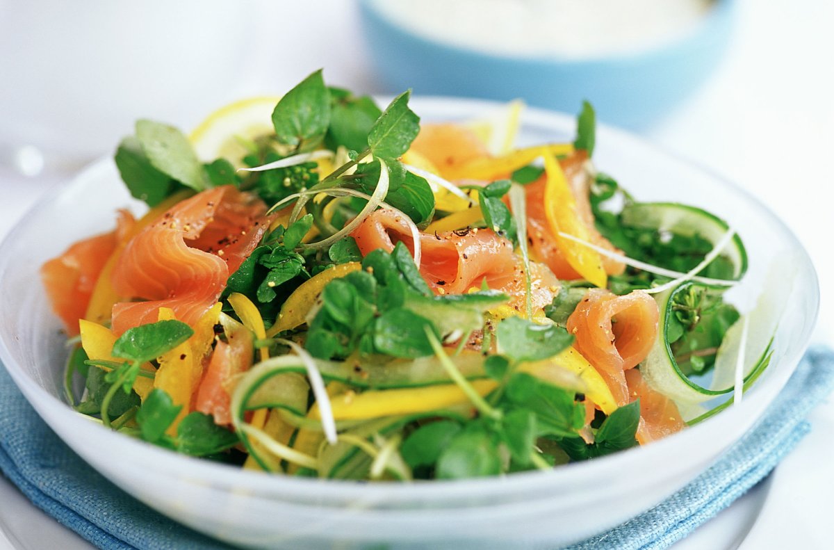 Smoked Salmon Salad