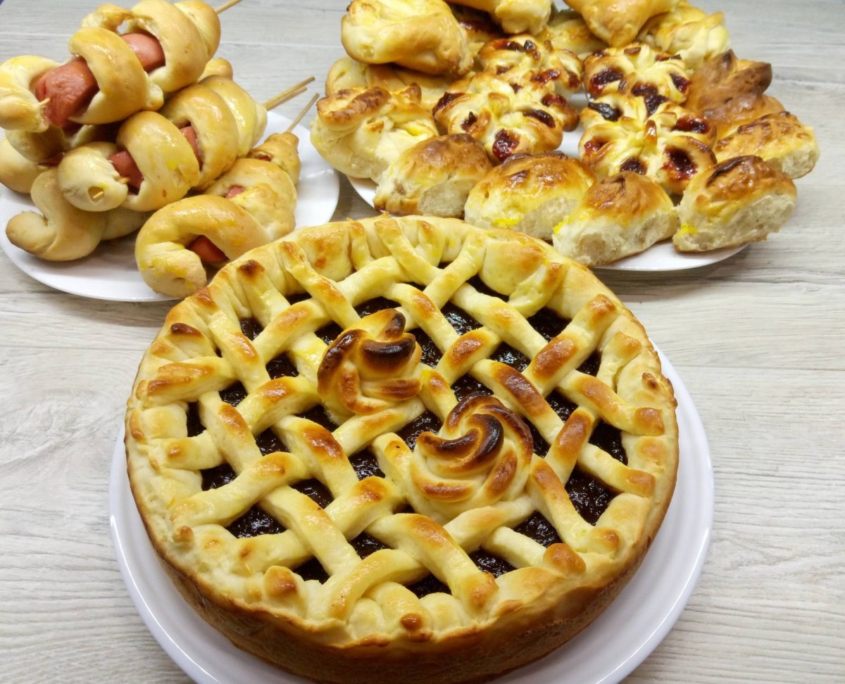 Пироги из дрожжевого теста