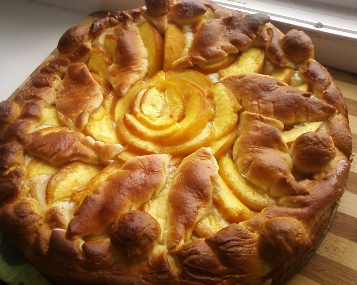 Красивые дрожжевые пироги