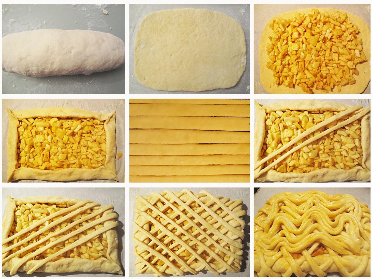 Необычная выпечка из дрожжевого теста