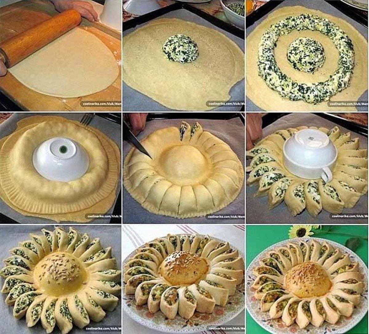 Красивое оформление выпечки