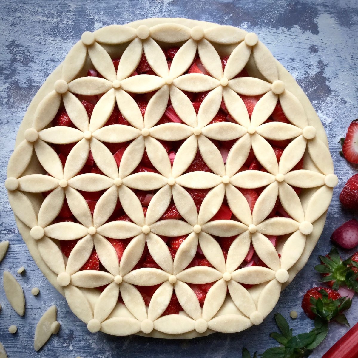 Украшение пирогов