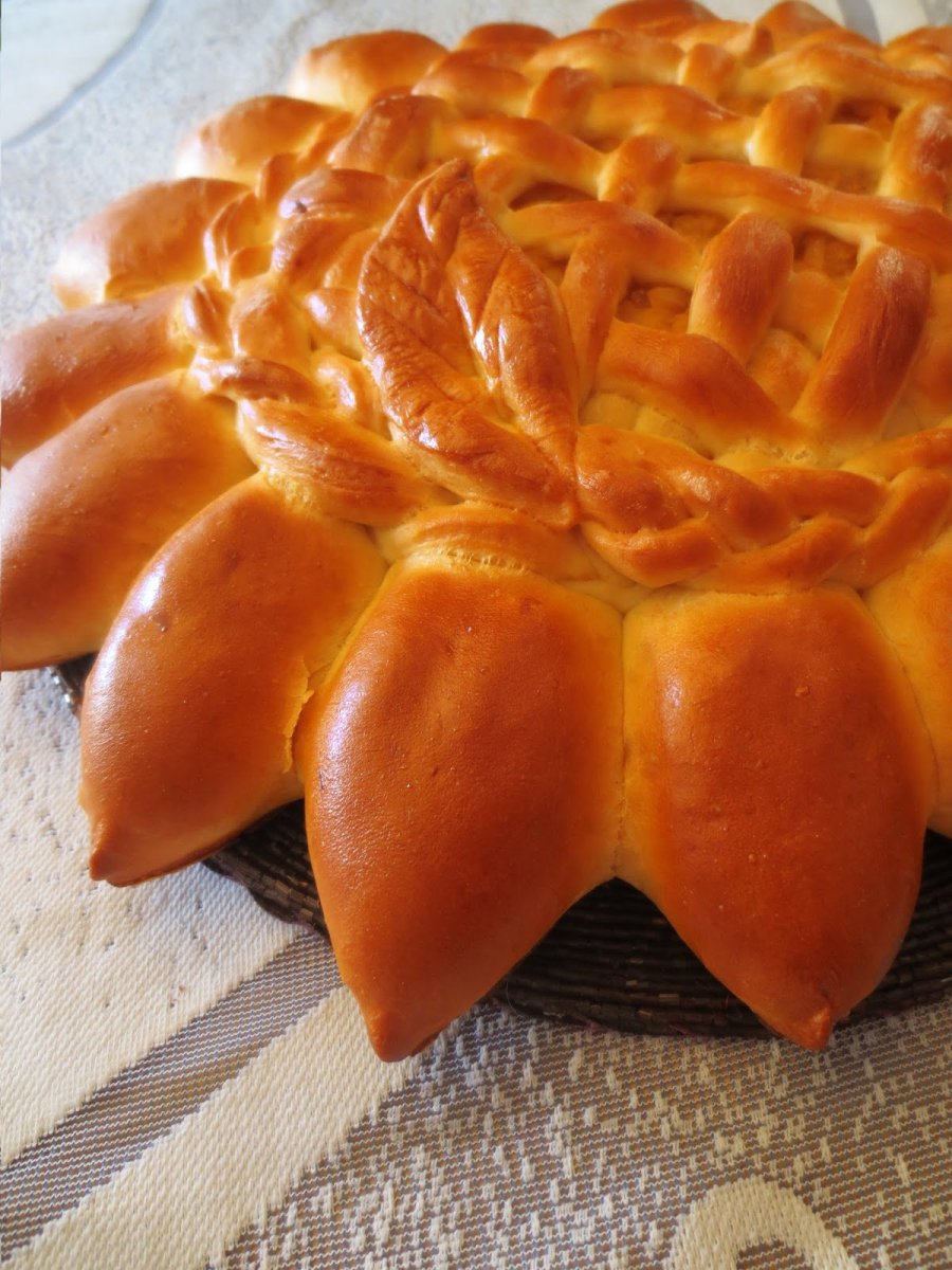 Красивые дрожжевые пироги