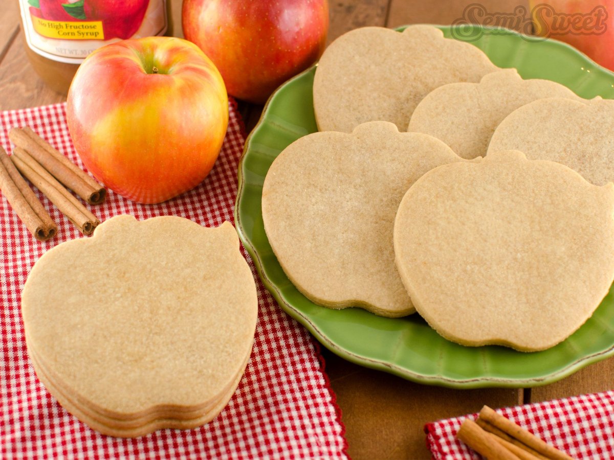Печенье с яблоками для детей