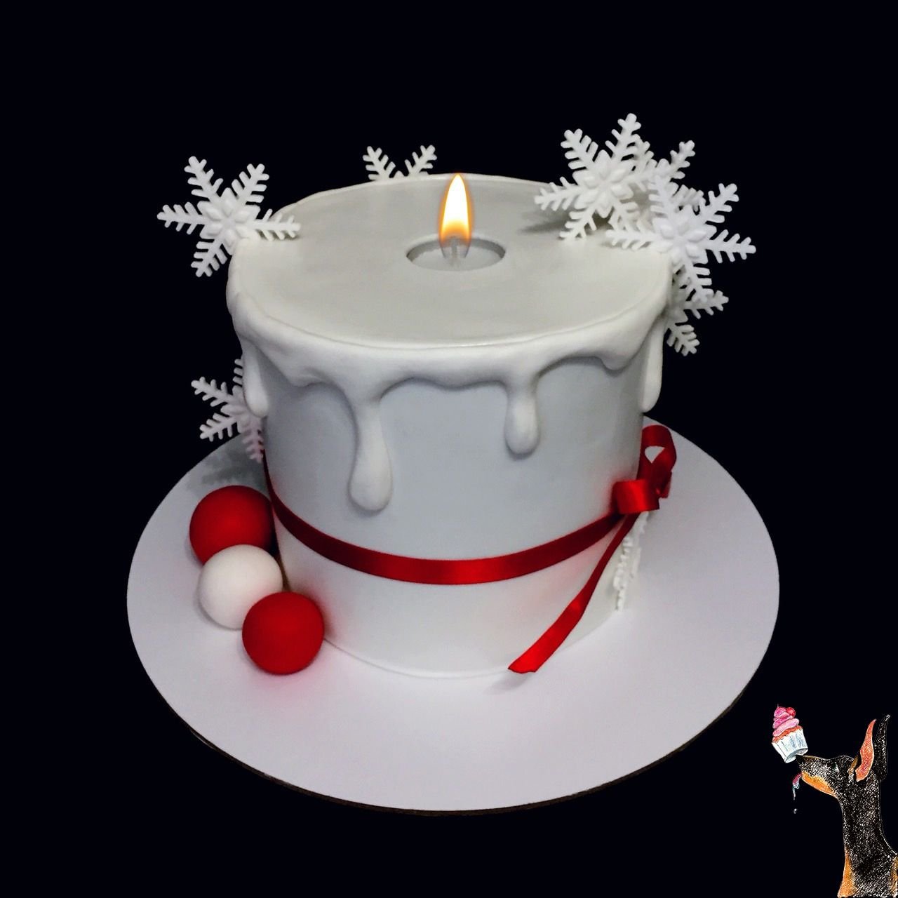 Свеча торт 2. Торт свеча новогодний. Новогодний торт свечка. Тортовые свечи. Торт в виде свечи.