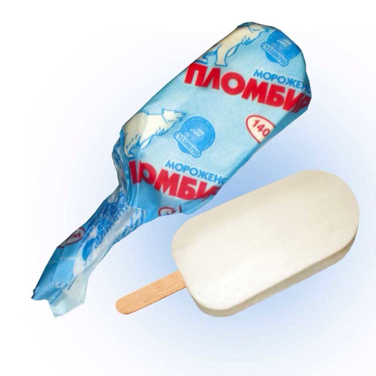Советские мороженое пломбир эскимо