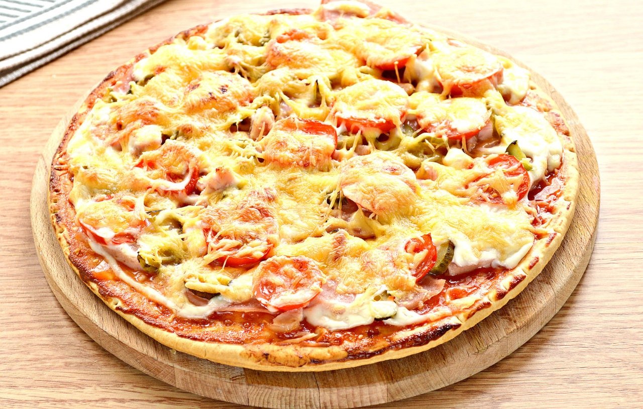 грибная пицца рецепт в домашних фото 110