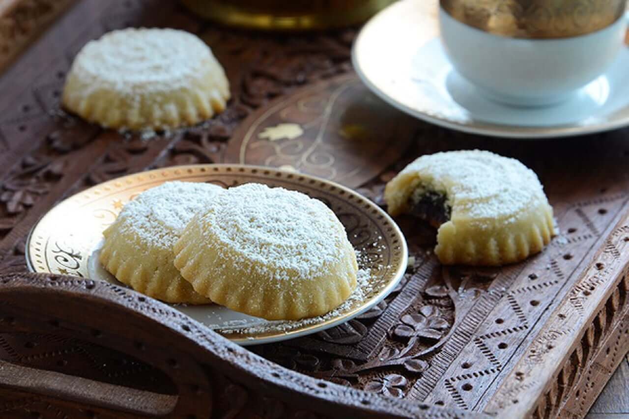 Маамуль. Печенье арабские сладости. Арабские Десерты Маамуль. Печенье Маамуль.