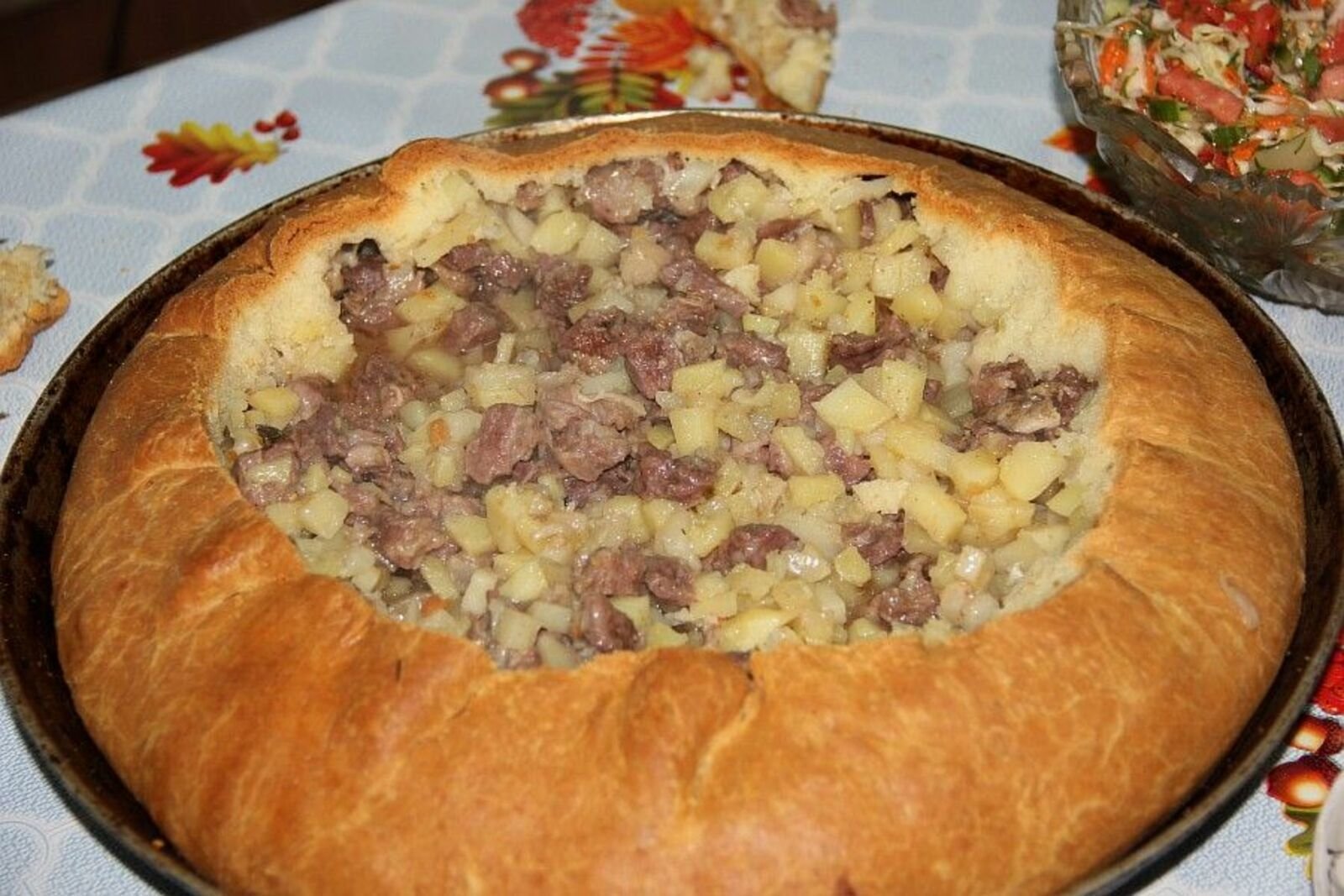 татарский беляш с мясом фото