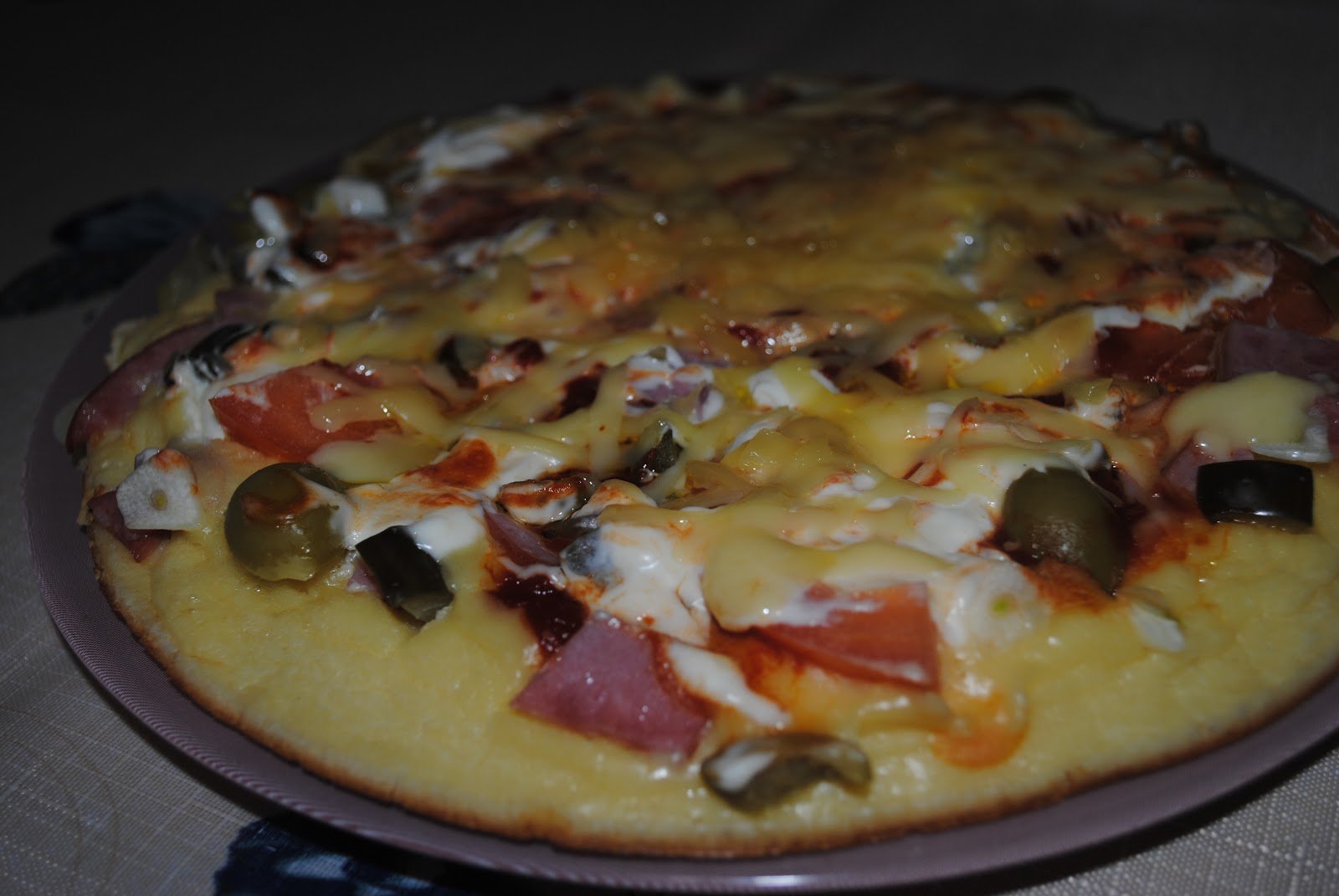 толстая пицца на кефире в духовке фото 79