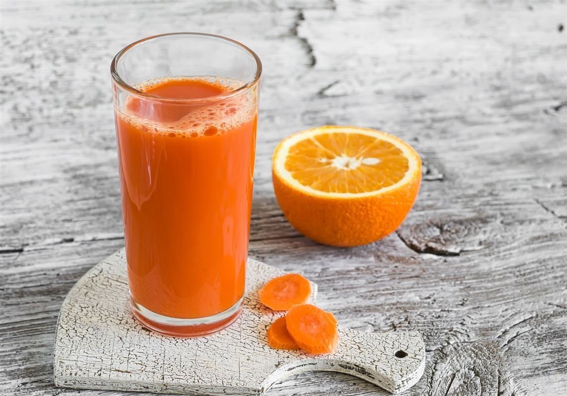Морковно апельсиновый сок