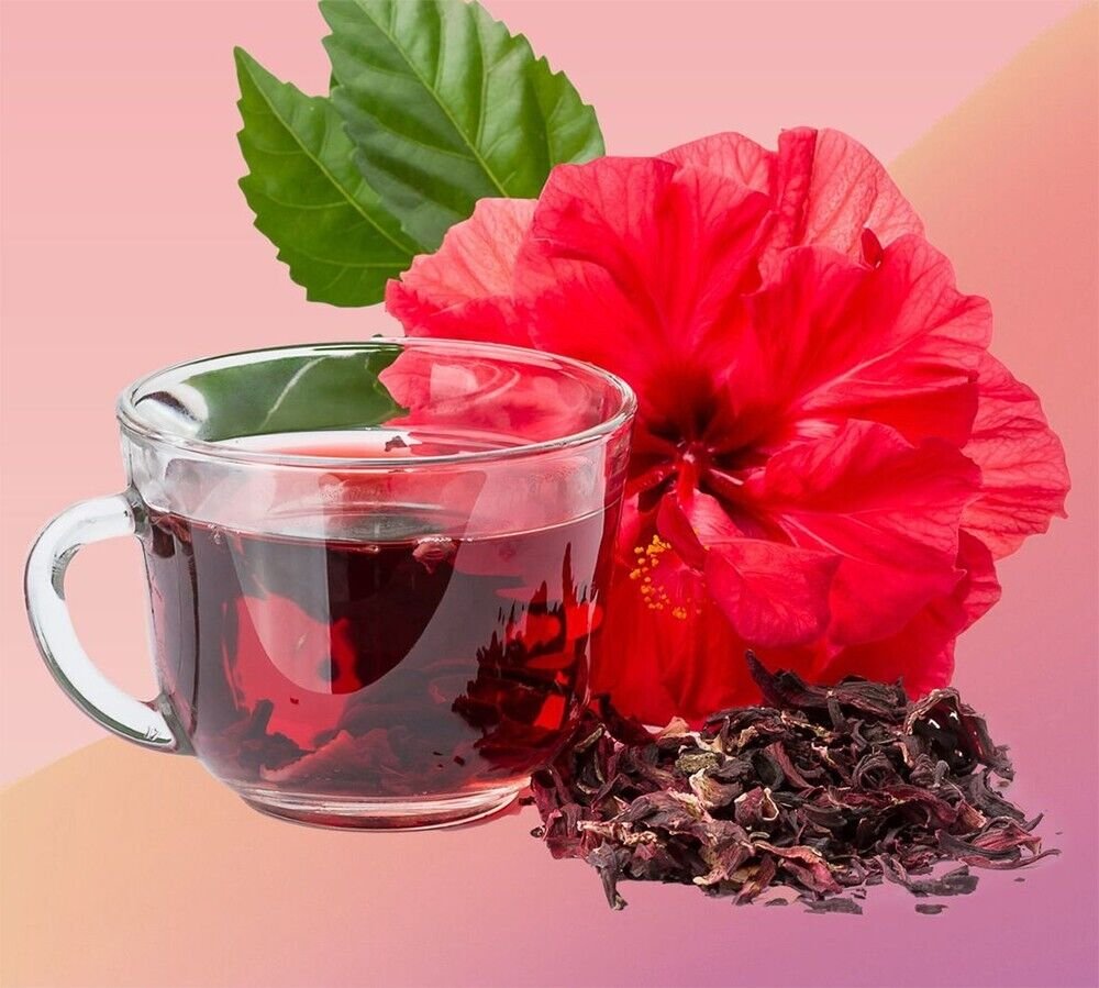 Чай из цветков гибискуса
