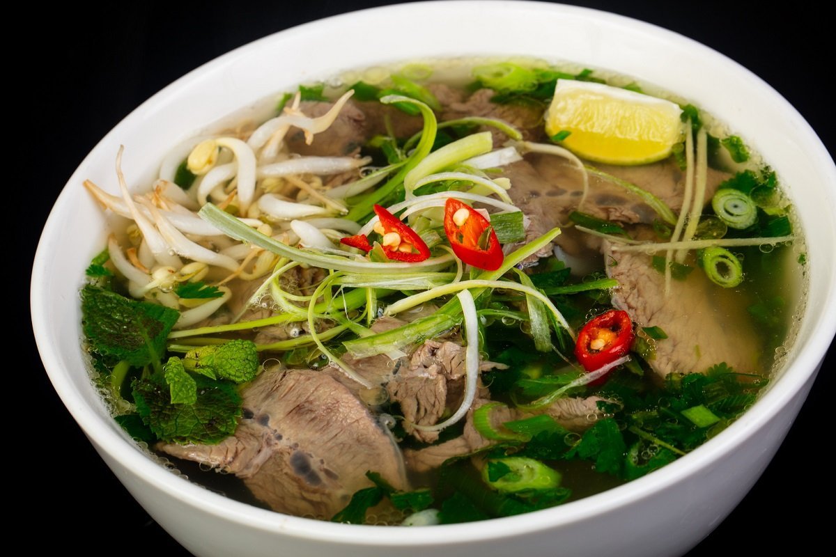 Суп вьетнамский с рыбой