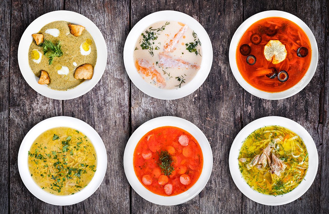 Разнообразие супов