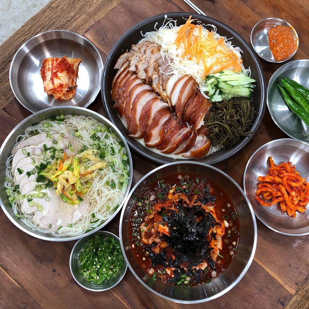 Корейская вкусная еда