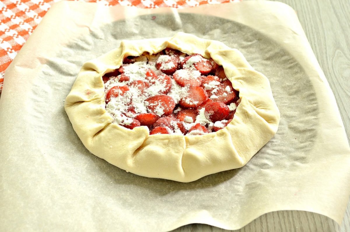 Слоеный пирог галета