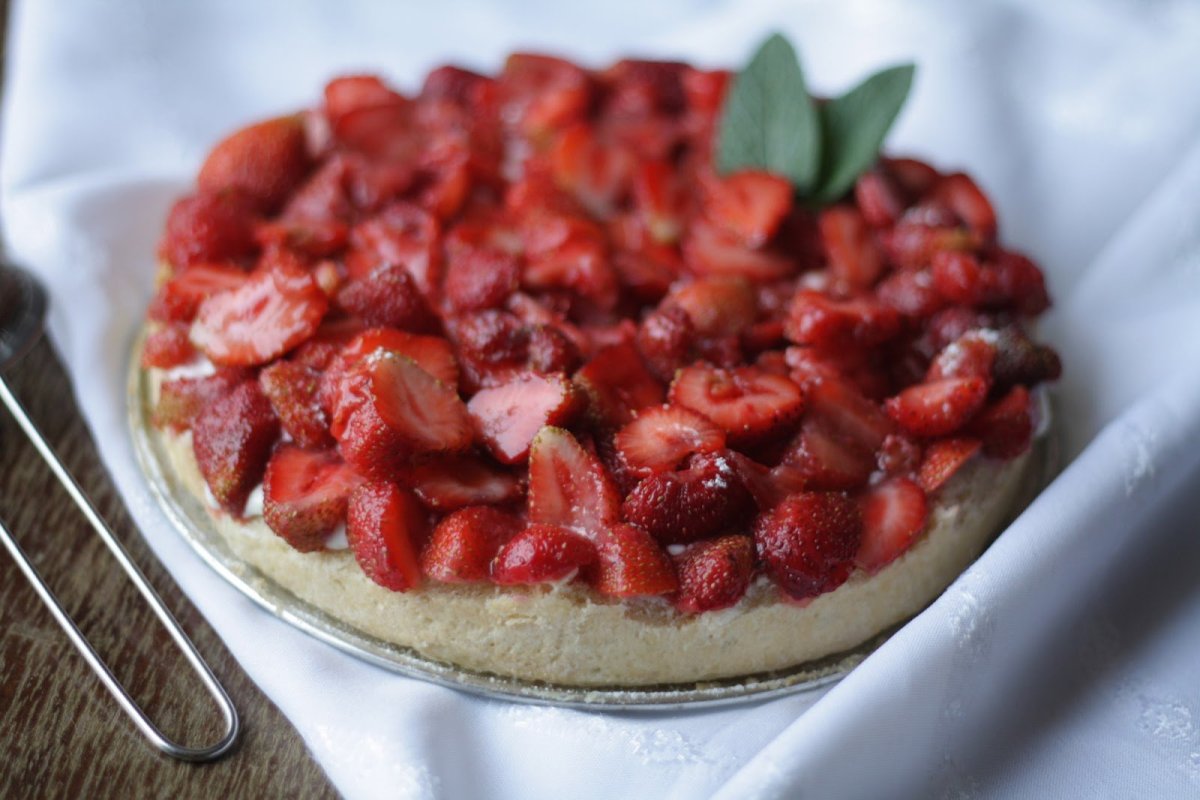 Земляничный пирог Новикова