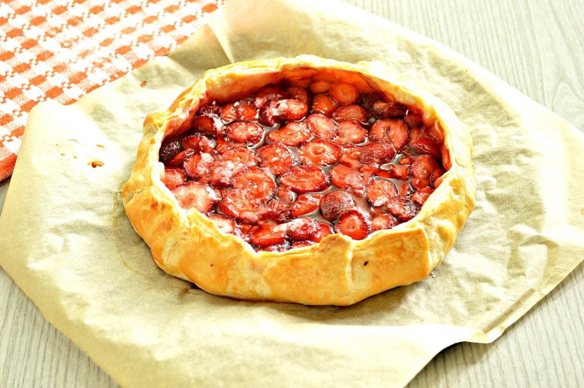 Слоеный пирог галета