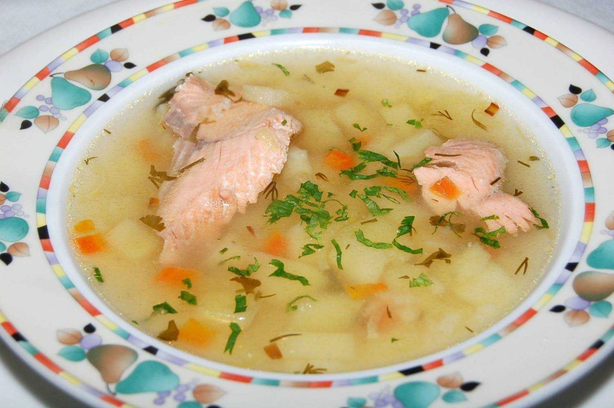 Рыбный суп из щуки с картошкой